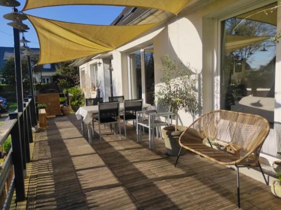 Chambres D'Hotes Et Gite D'Etape Avel Glaz Morlaix Exteriör bild